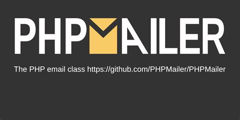 <b>PHPMailer</b> – A full-featured email creation and transfer class for PHP Features Probably the world's most popular code for sending email from PHP! Used by many open-source projects: WordPress, Drupal, 1CRM, SugarCRM, Yii, Joomla! and many more Integrated SMTP support – send without a local mail server. . Leaf phpmailer github